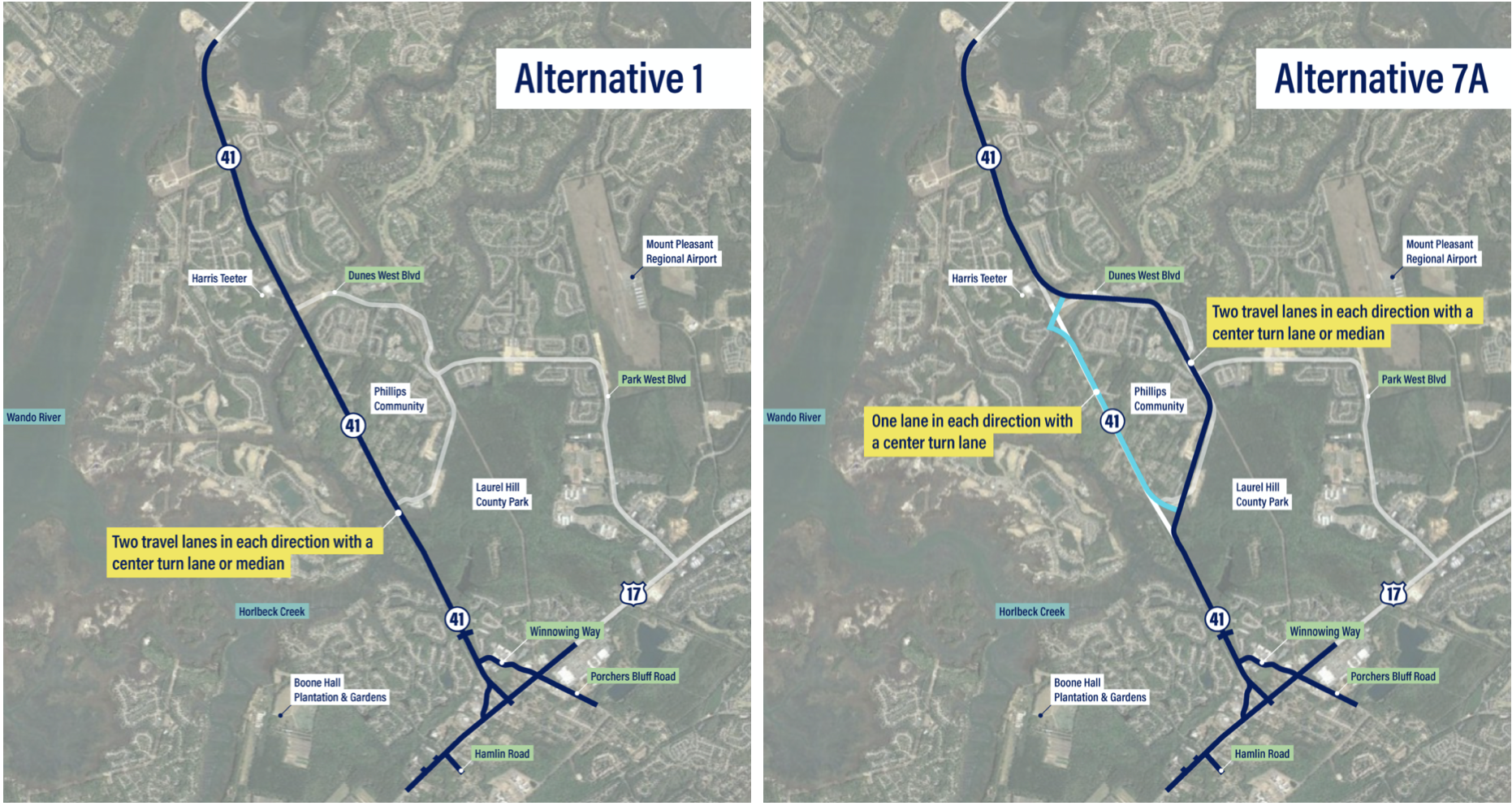 highway 41 alternatives